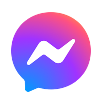 Facebook messenger logotyp